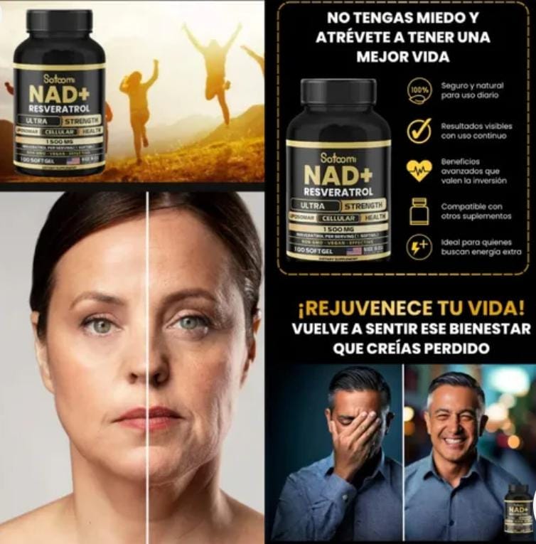 NAD + RESVERATROL BLACK