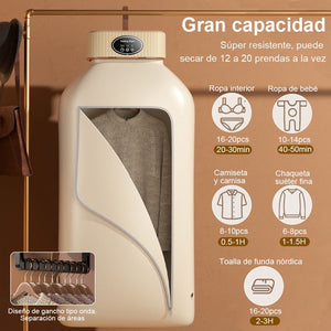SECADOR DE ROPA PORTATIL - PRODUCTO TOP DEL INVIERNO