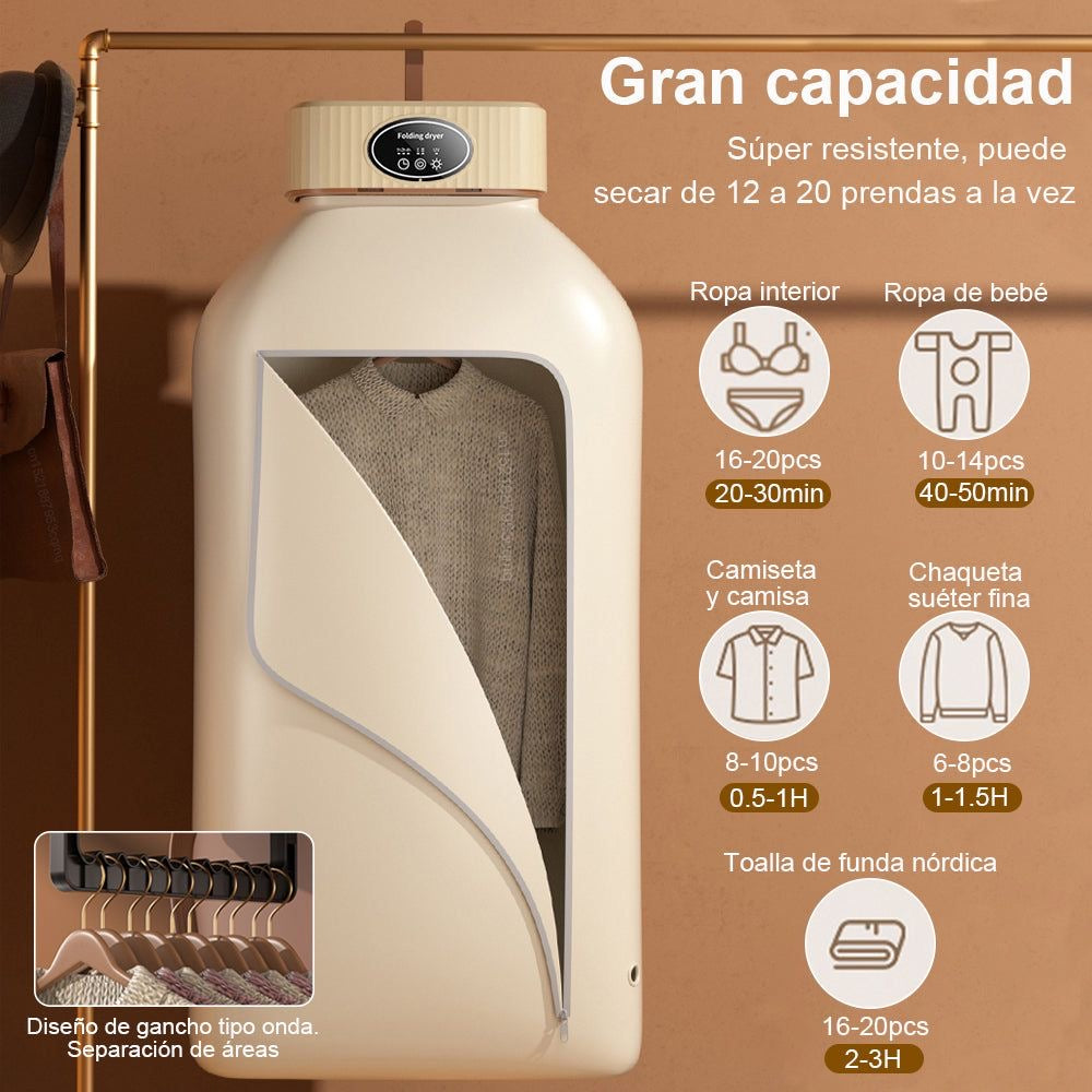 SECADOR DE ROPA PORTATIL - PRODUCTO TOP DEL INVIERNO