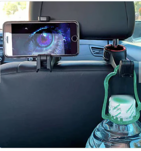 SET DE 2 SOPORTES DE CELULAR Y BOLSAS PARA AUTO